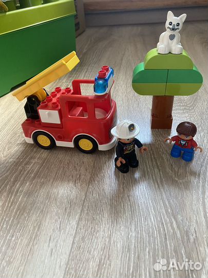 Машина пожарная lego duplo