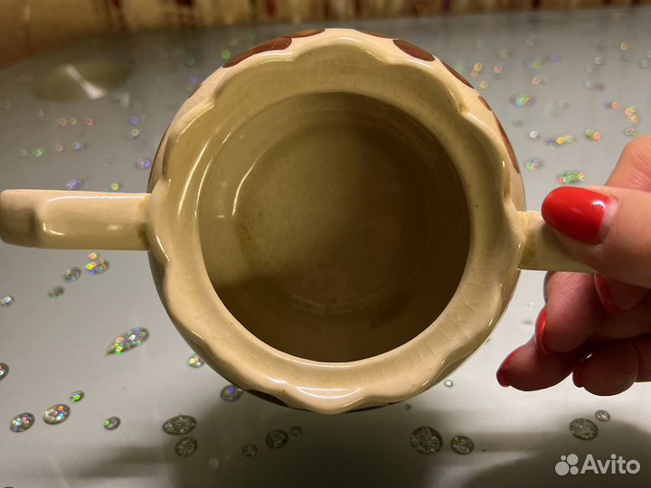 Сахарница польская керамика