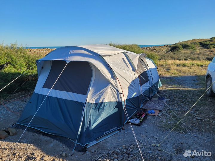 Палатка с дугами для кемпинга Quechua Arpenaz 6.3