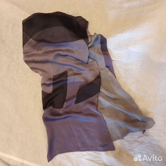 Палантин шелковый Gucci оригинал