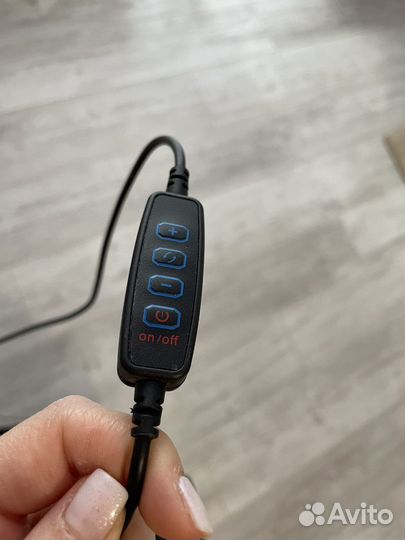 Кольцевая лампа 30см + штатив + тренога + usb