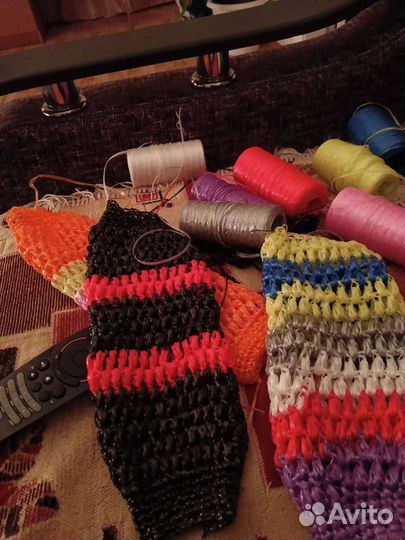 Мочалка ручной работы