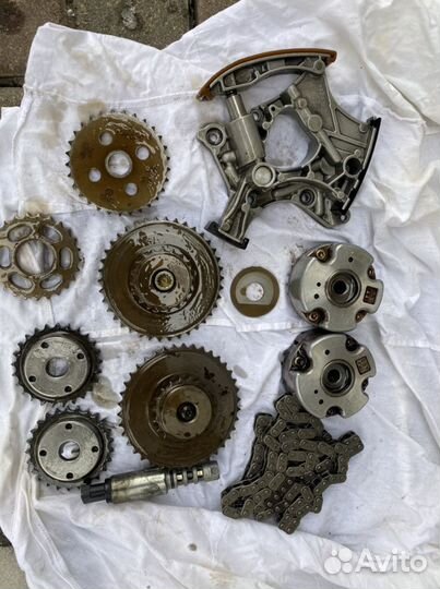 Грм на audi A6 C6 BDW 2.4