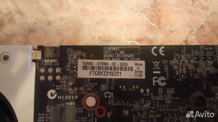 Видеокарта asus GeForce GTX960 Turbo