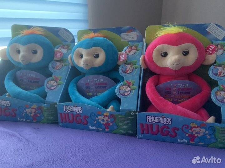 Интерактивная мягкая игрушка Fingerlings Hugs