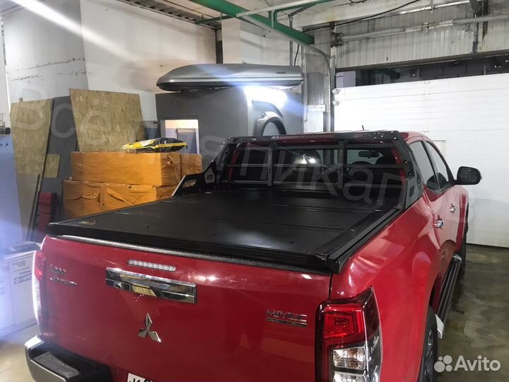 Крышка кузова на mitsubishi l200 четырёхсекционная