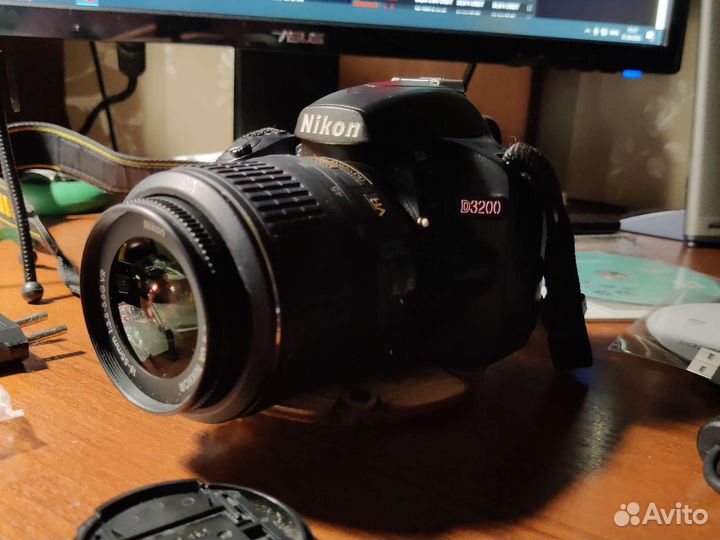 Зеркальный фотоаппарат nikon d3200