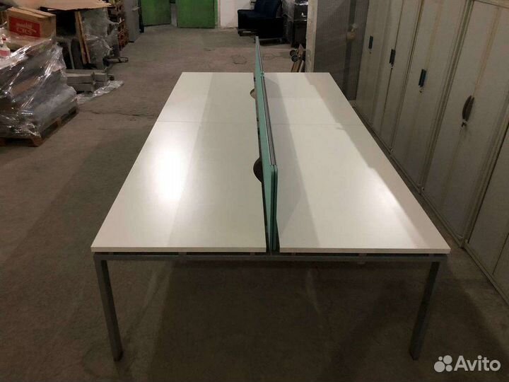 Стол офисный бенч система на 4 места