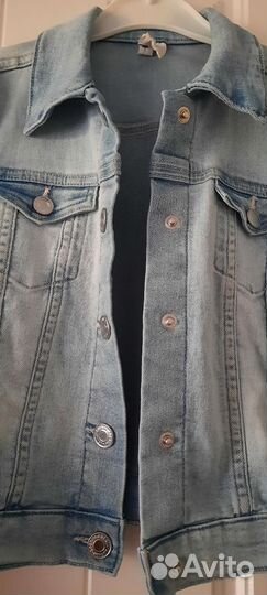 Джинсовая куртка для девочки zara 122