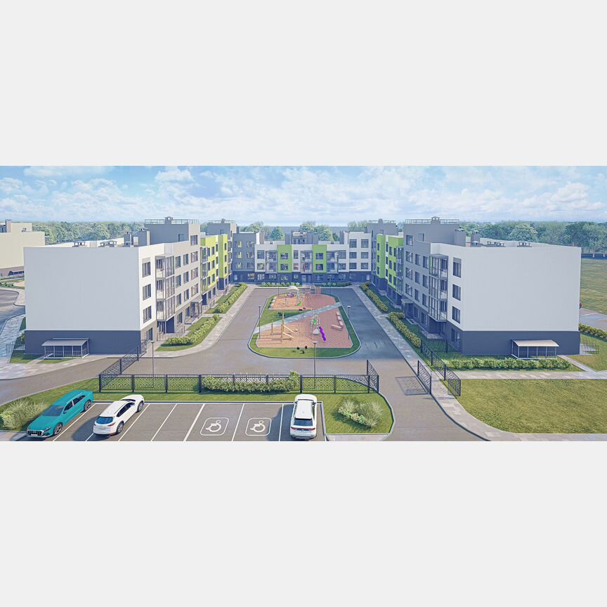 3-к. квартира, 76,7 м², 4/4 эт.