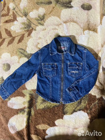 Джинсовая куртка для девочки