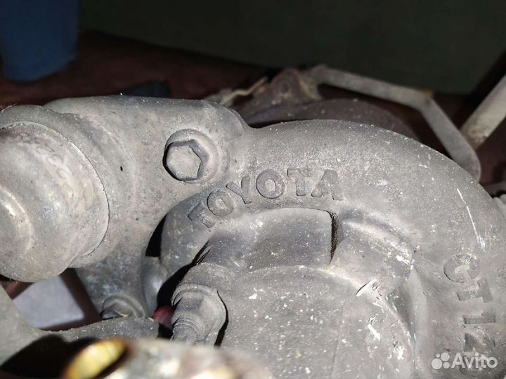 Турбина и коллектора заслонка Тойота 1kZ