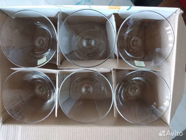 Бокалы для шампанского мартини