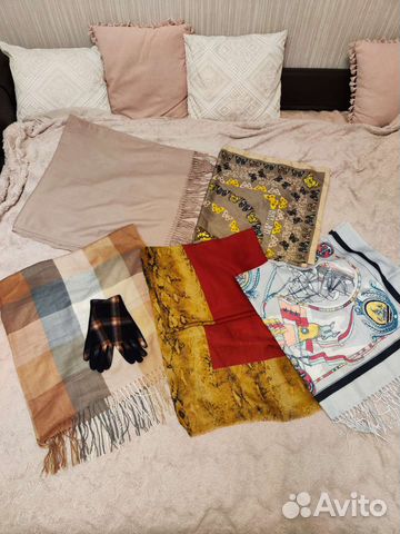 Новые платки перчатки пакетом