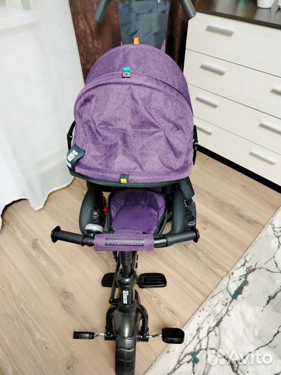 Детский трехколесный велосипед складной