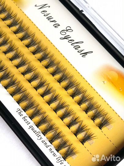 Накладные ресницы пучки Nesura