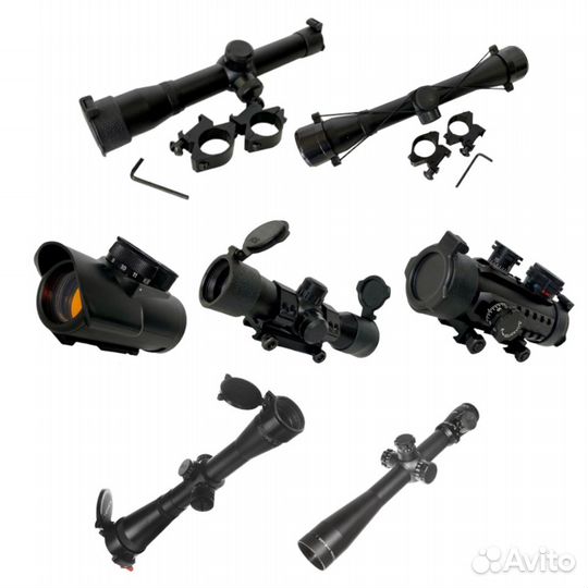 Прицелы docter, Riflescope, sturman, пилад и др
