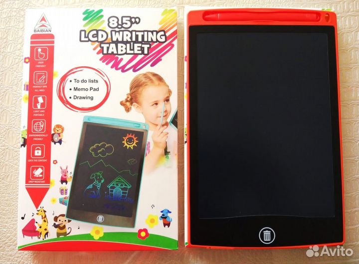 Новый планшет для рисования (цветной рисунок )