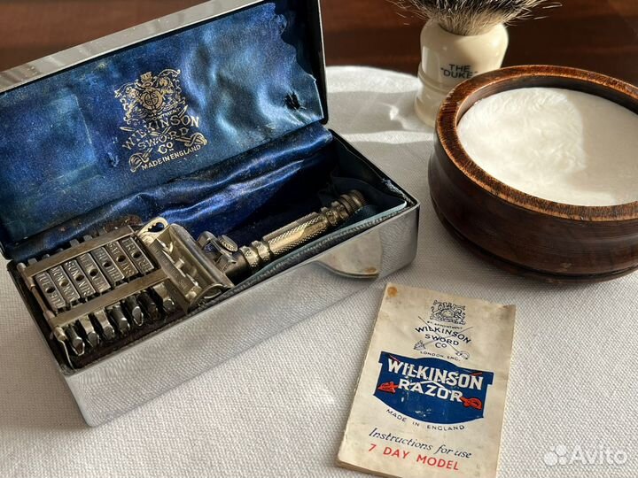 Винтажный бритвенный станок Wilkinson 1920-ых