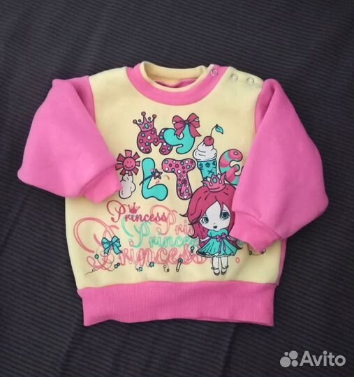 Костюм утепленный для девочки 62-68