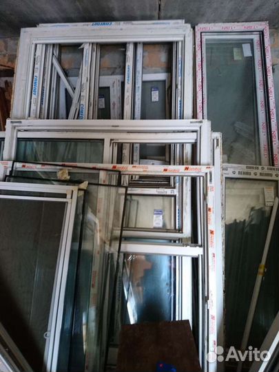 Б/У Окна и двери пвх