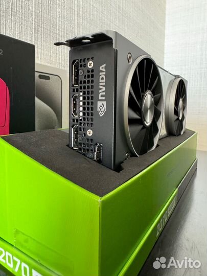 Видеокарта Nvidia RTX 2070 super founders edition