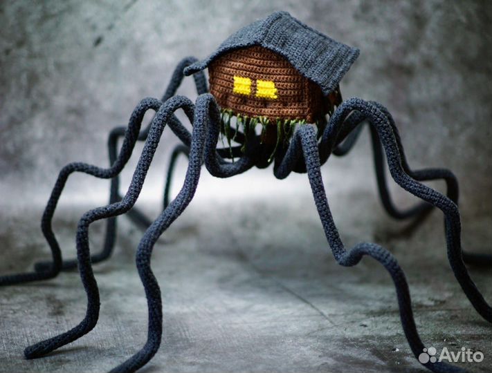 Домоголовый монстр Интерьерная игрушка