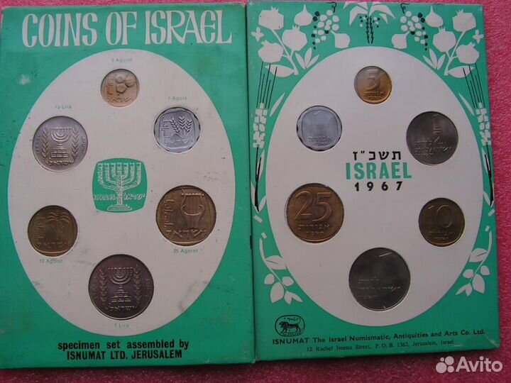 Наборы монет иностранных государств (И)