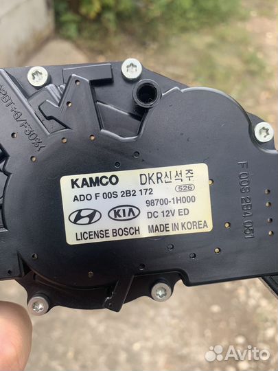 Моторчик стеклоочистителя заднего kia ceed