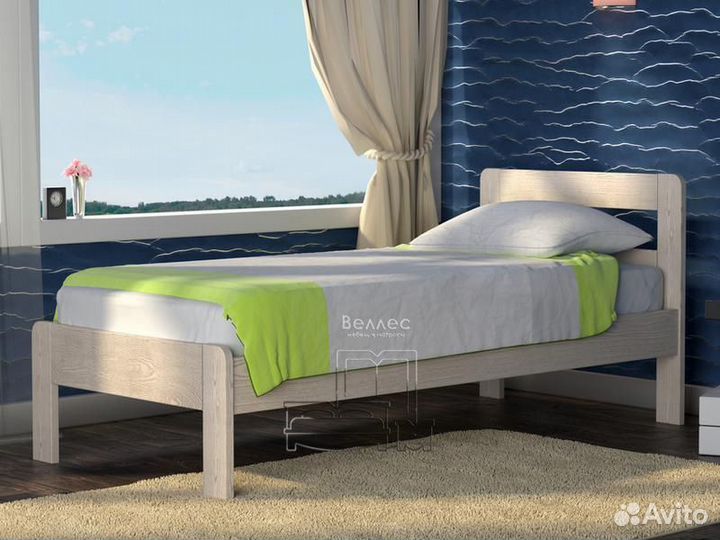 Двухспальная деревянная кровать все размеры