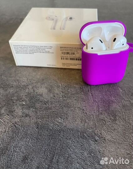 Беспроводные наушники apple airpods 2