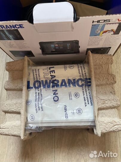 Lowrance hds-9 live с датчиком