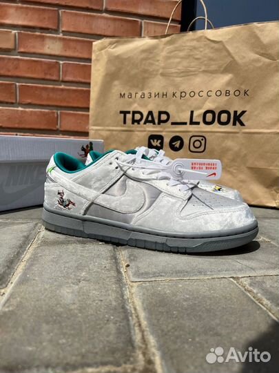 Кроссовки nike dunk low ice