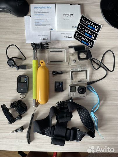 Экшн камера GoPro Hero 4 silver