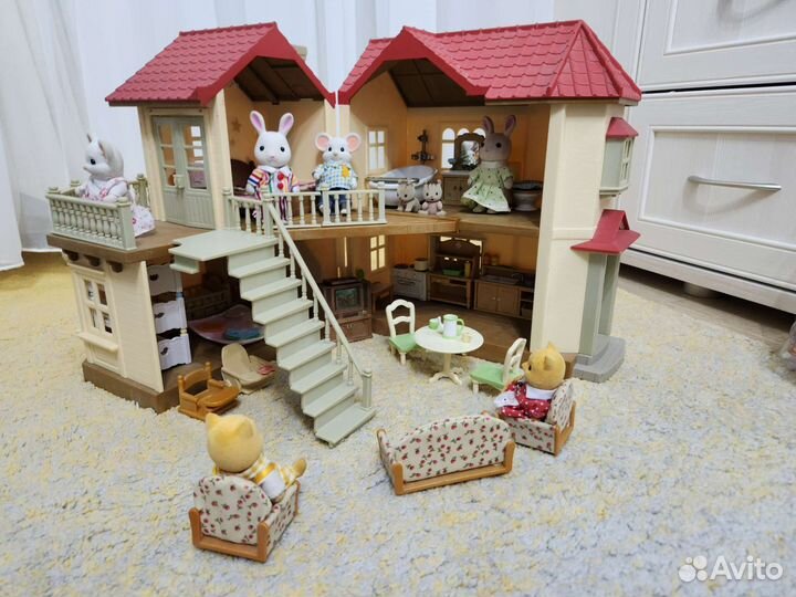 Sylvanian Families сильвания домик с мебелью