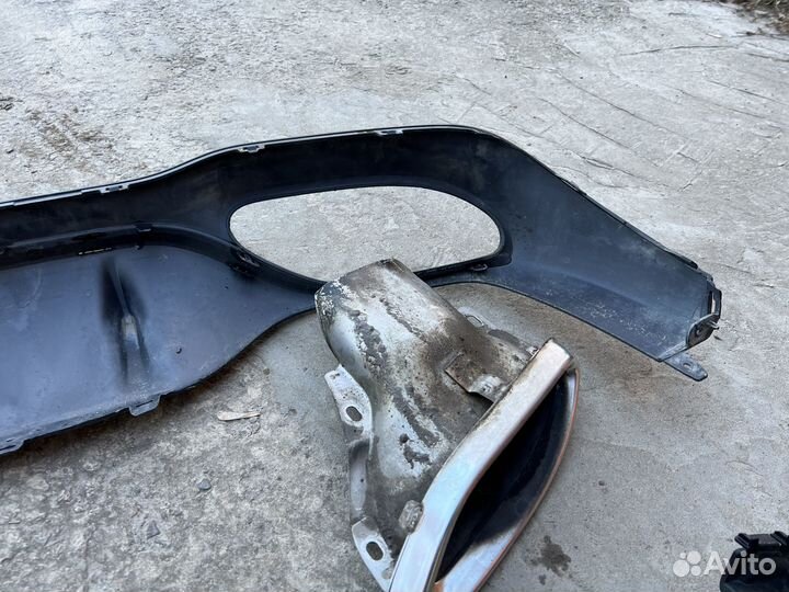 Диффузор заднего бампера Mercedes w213 e300