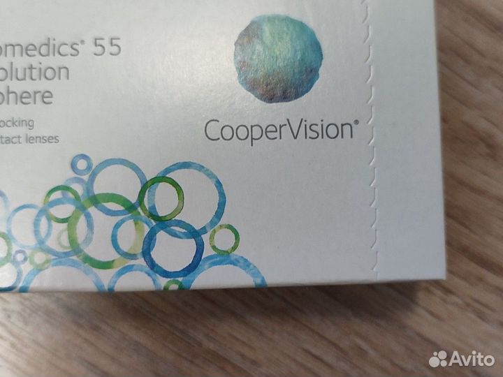 Biomedics 55 Evolution asphere, 6 линз -4,50