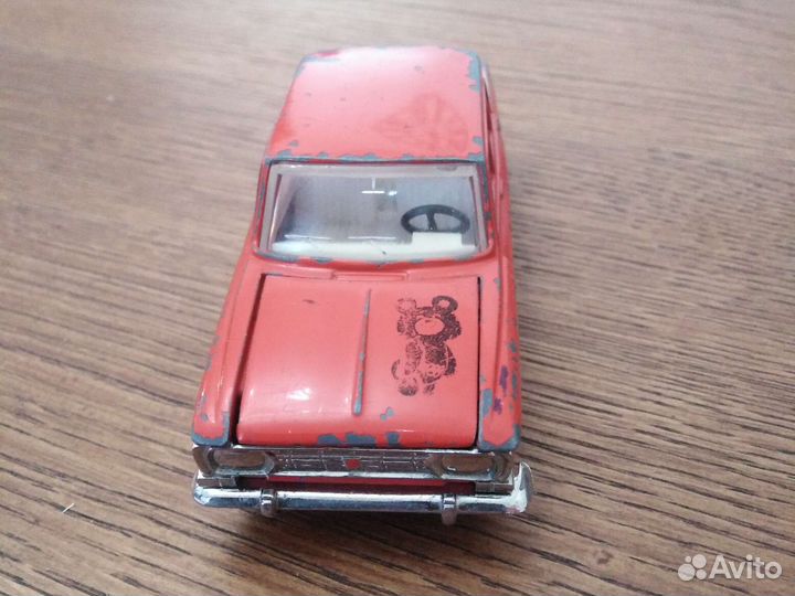 Модель Москвич 408 А1 номерной без ми