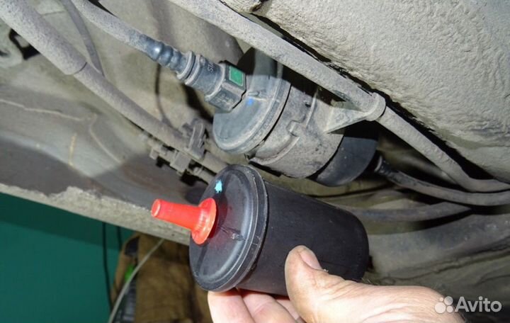 Замена топливн.фильтра Toyota LC Prado 2017-2020