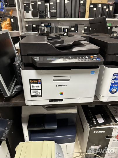 Цветное лазерное мфу Samsung CLX-3305FN