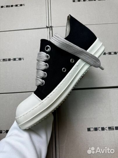 Rick owens drkshdw low jumbo lace 41-45