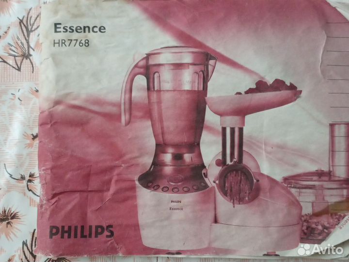 Кухонный комбайн Philips Essence HR 7768