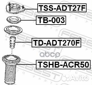 Опора переднего амортизатора tssadt27F Febest