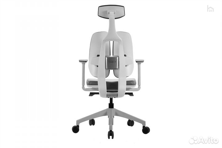 Кресло компьютерное ортопедическое D200-W-1DGY1 Тк