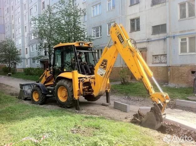 Услуги экскаватора погрузчика jcb