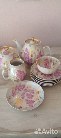 Чайный сервиз Дулево остатки, СССР