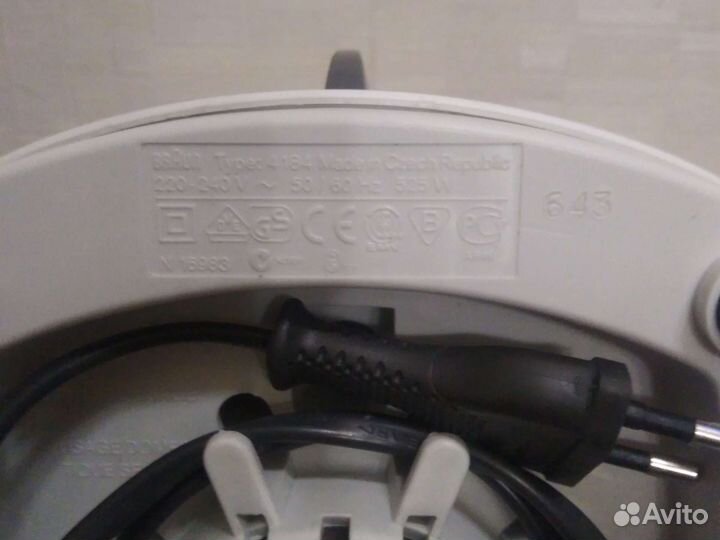 Мотор и нож блендер Браун 4184. 4186