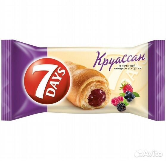 Круассан 7 Days Мини Ягодное Ассорти 65 г