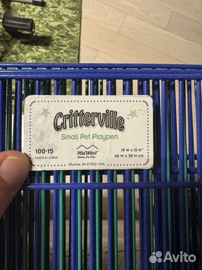 Вольер для мелких животных midwest critterville