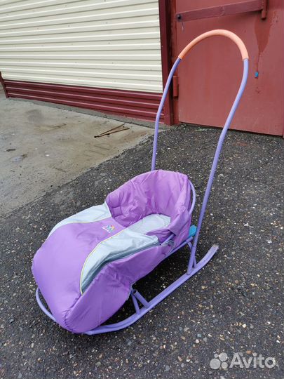 Коляска санки